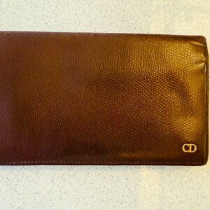 Vintage Slim Christian Dior Paris Wallet